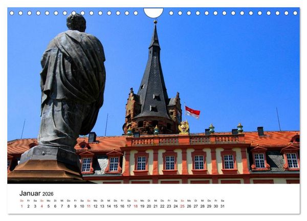 Produktbild: Deutschlands Burgen - Burgen, Schl&ouml;sser und Ruinen (Wandkalender 2026 DIN A4 quer), CALVENDO Monatskalender