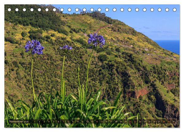 Produktbild: Madeira, Insel zwischen Himmel und Meer (Tischkalender 2026 DIN A5 quer), CALVENDO Monatskalender