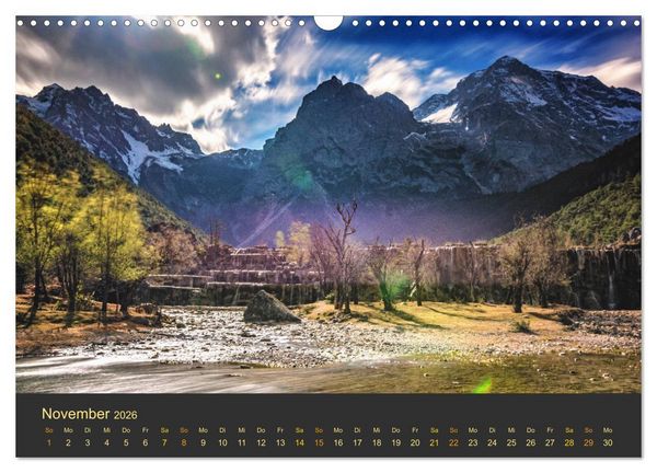 Produktbild: Yunnan - Magische Orte (Wandkalender 2026 DIN A3 quer), CALVENDO Monatskalender