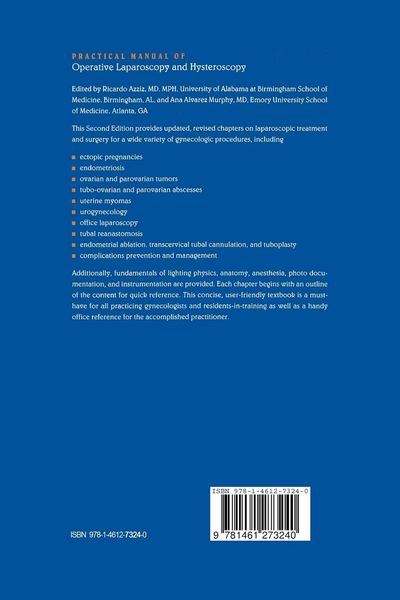 Produktbild: Practical Manual of Operative Laparoscopy and Hysteroscopy