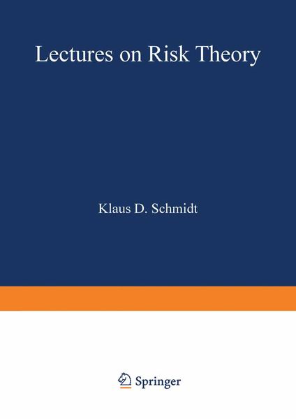 Produktbild: Lectures on Risk Theory