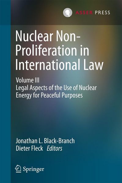 Produktbild: Nuclear Non-Proliferation in International Law - Volume III