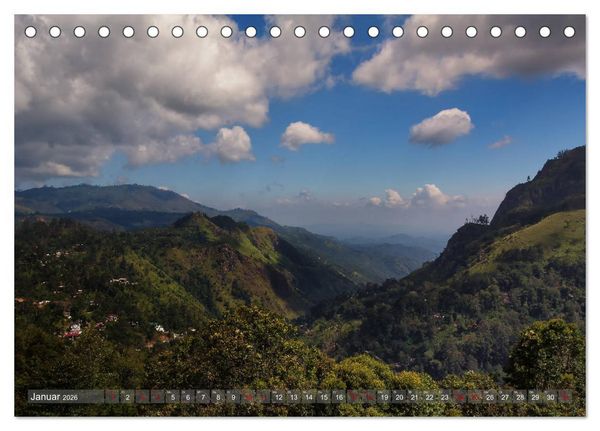 Produktbild: Reise nach Sri Lanka (Tischkalender 2026 DIN A5 quer), CALVENDO Monatskalender