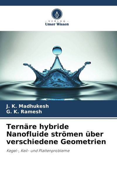 Produktbild: Tern&auml;re hybride Nanofluide str&ouml;men &uuml;ber verschiedene Geometrien