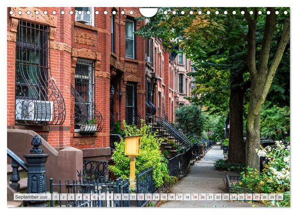 Produktbild: NEW YORK CITY Urbane Magie (Wandkalender 2026 DIN A4 quer), CALVENDO Monatskalender