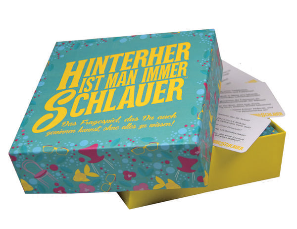 Produktbild: Pegasus - Hinterher ist man immer schlauer, Kartenspiel, Mitbringspiel