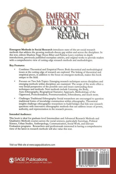 Produktbild: Emergent Methods in Social Research