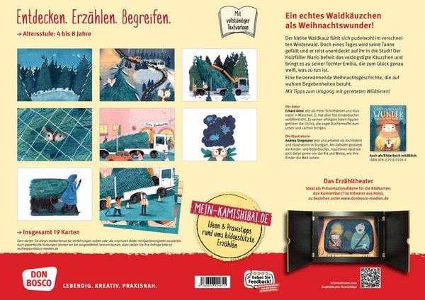 Produktbild: Warum Weihnachtswunder manchmal ganz klein sind. Kamishibai Bildkartenset