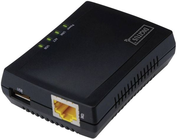 Digitus DN-13020 Netzwerk USB-Server USB 2.0, LAN (10/100MBit/s)