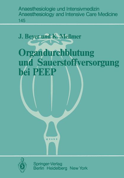 Produktbild: Organdurchblutung und Sauerstoffversorgung bei PEEP