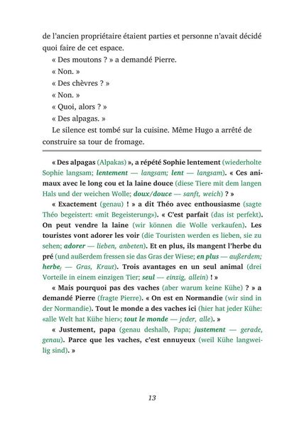 Produktbild: L&rsquo;Alpaga de Normandie - Franz&ouml;sisch lernen mit lustigen Kurzgeschichten A1-A2 (+ Audio-Online)