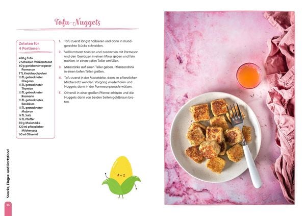 Produktbild: Vegan f&uuml;r Teenies: Das Kochbuch