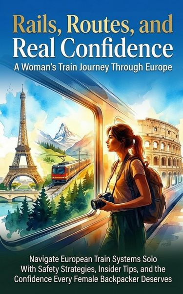 Produktbild: Rails, Routes, and Real Confidence: A Woman's Train Journey Through Europe