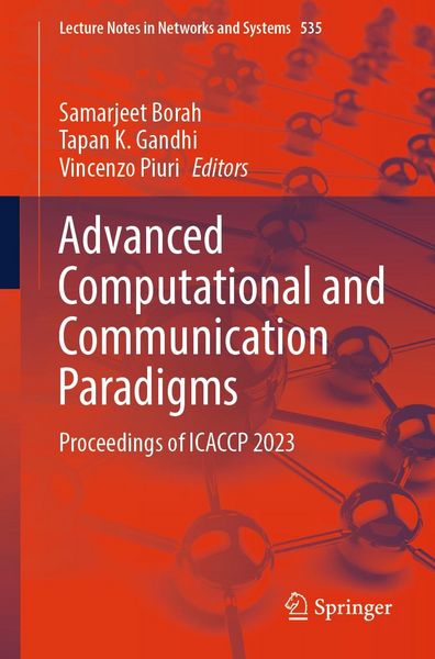 Produktbild: Advanced Computational and Communication Paradigms