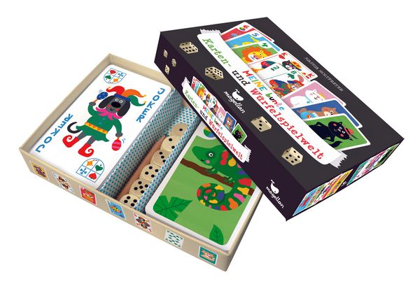 Produktbild: Meine bunte Karten- und W&uuml;rfelspielwelt