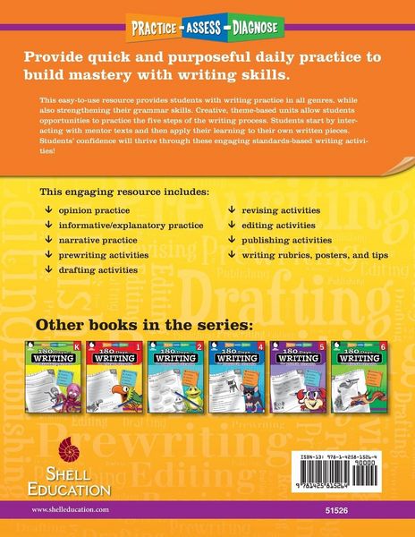 Produktbild: 180 Days of Writing for Third Grade