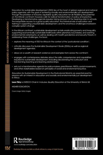 Produktbild: Education for Sustainable Development in the Postcolonial World