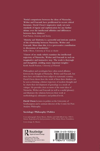 Produktbild: Maturity and Modernity