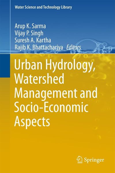 Produktbild: Urban Hydrology, Watershed Management and Socio-Economic Aspects