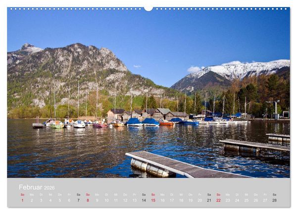 Produktbild: Am sch&ouml;nen Traunsee im Salzkammergut (Wandkalender 2026 DIN A2 quer), CALVENDO Monatskalender