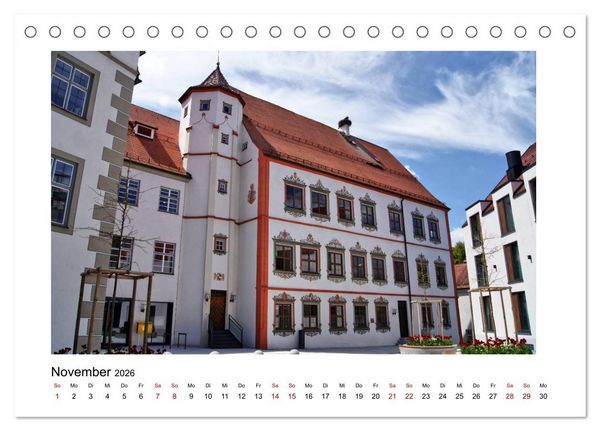 Produktbild: Wei&szlig;enhorn (Tischkalender 2026 DIN A5 quer), CALVENDO Monatskalender