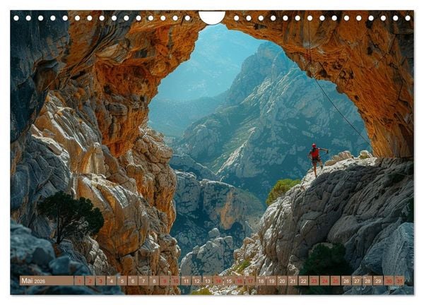 Produktbild: Vertikale Freiheit (Wandkalender 2026 DIN A4 quer), CALVENDO Monatskalender