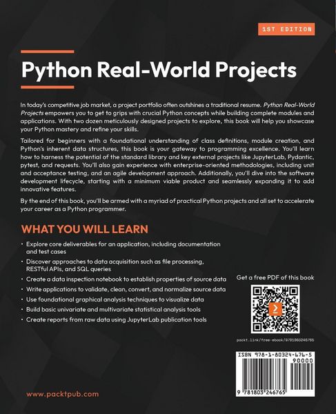 Produktbild: Python Real-World Projects