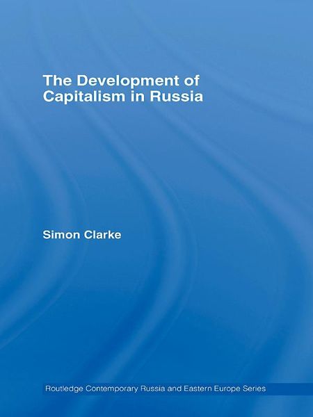 Produktbild: The Development of Capitalism in Russia