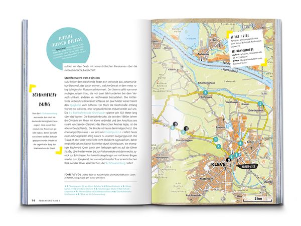 Produktbild: KOMPASS Radvergn&uuml;gen Niederrhein