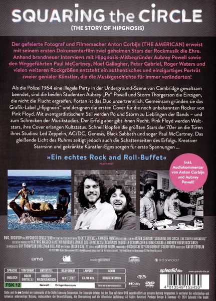 Produktbild: Squaring the Circle (The Story of Hipgnosis)