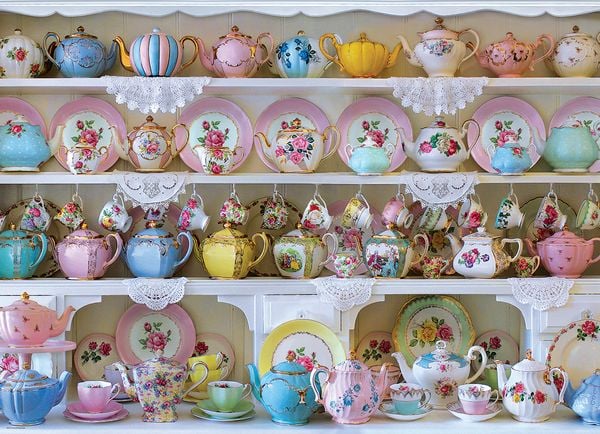 Puzzle 1000 Teile - Tea Hutch