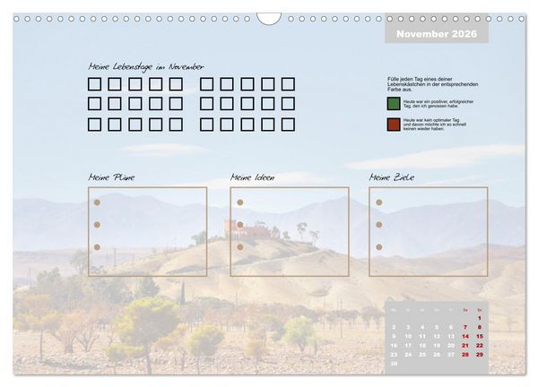 Produktbild: Erlebe mit mir Lebenszeit (Wandkalender 2026 DIN A3 quer), CALVENDO Monatskalender