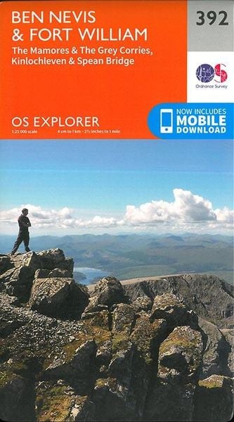 Produktbild: Ben Nevis and Fort William, the Mamores and the Grey Corries, Kinlochleven and Spean Bridge