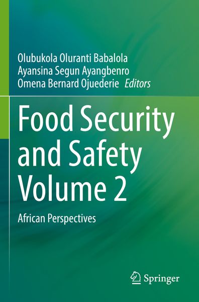 Produktbild: Food Security and Safety Volume 2