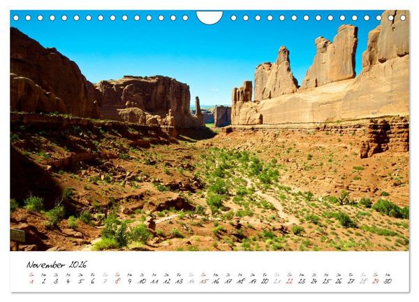 Produktbild: H&ouml;hepunkte im Westen der USA (Wandkalender 2026 DIN A4 quer), CALVENDO Monatskalender