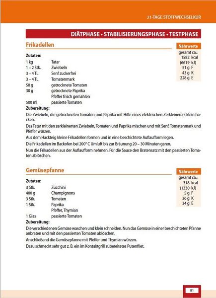 Produktbild: Die 21-Tage Stoffwechselkur - das Original-