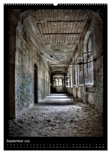 Produktbild: Lost Places Vergessene Orte (Wandkalender 2026 DIN A2 hoch), CALVENDO Monatskalender
