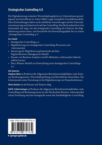 Produktbild: Strategisches Controlling 4.0