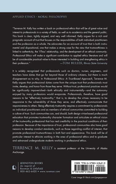Produktbild: Professional Ethics