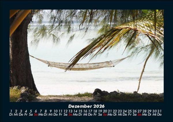 Produktbild: Urlaubsparadies 2026 Fotokalender DIN A5