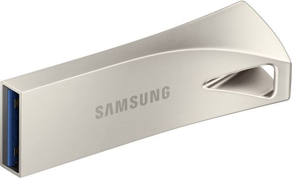 Produktbild: Samsung BAR Plus USB-Stick 128 GB Silber MUF-128BE3/APC USB 3.2 Gen 2 (USB 3.1)