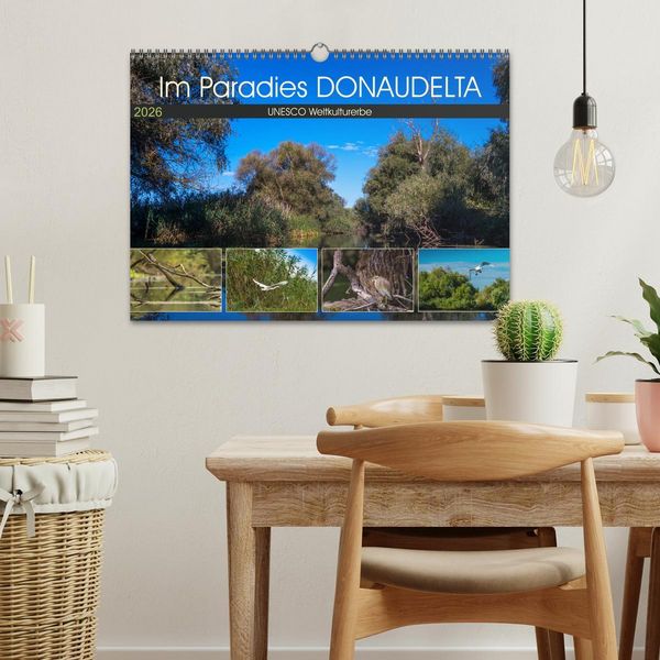 Produktbild: Das Paradies Donaudelta (Wandkalender 2026 DIN A3 quer), CALVENDO Monatskalender