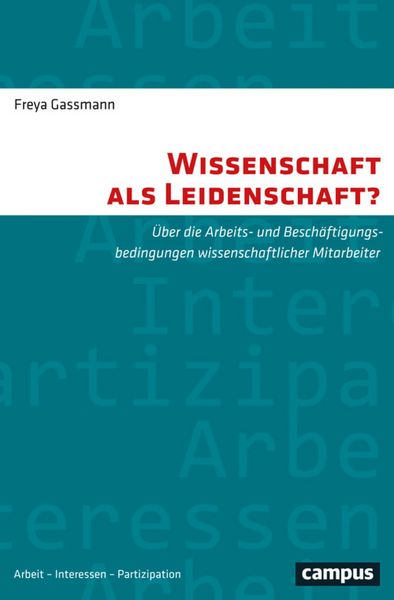 Produktbild: Wissenschaft als Leidenschaft?