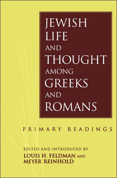 Produktbild: Jewish Life and Thought among Greeks and Romans