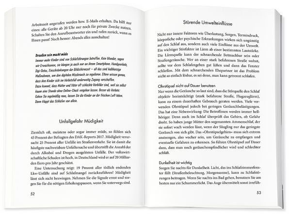 Produktbild: Mein kleines Buch vom guten Schlaf