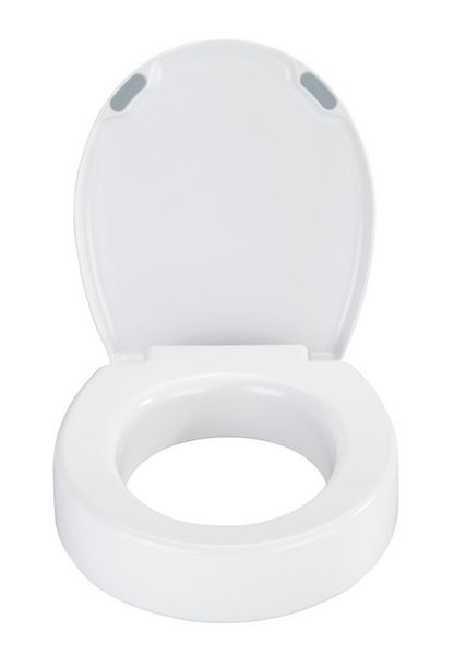 Produktbild: WC Sitz Mod. Secura Comfort L, mit 8 cm Sitzerh&ouml;hung, belastbar bis 300 kg