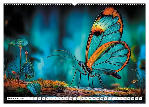 Produktbild: Magische Leuchtinsekten (hochwertiger Premium Wandkalender 2027 DIN A2 quer), Kunstdruck in Hochglanz