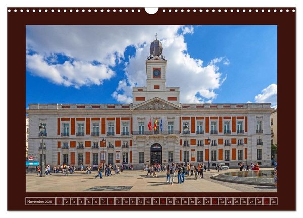 Produktbild: Madrid &ndash; Metropole mit Herz (Wandkalender 2026 DIN A3 quer), CALVENDO Monatskalender