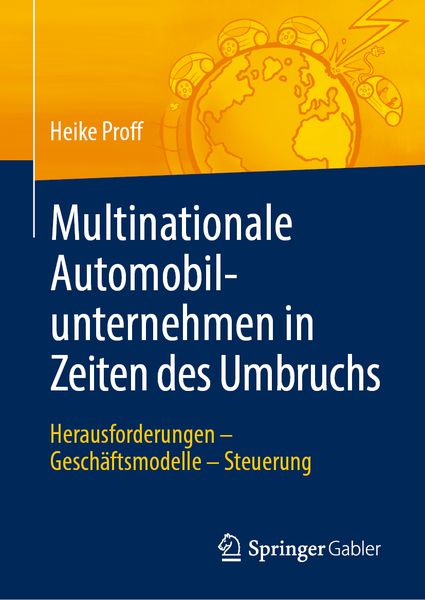 Produktbild: Multinationale Automobilunternehmen in Zeiten des Umbruchs