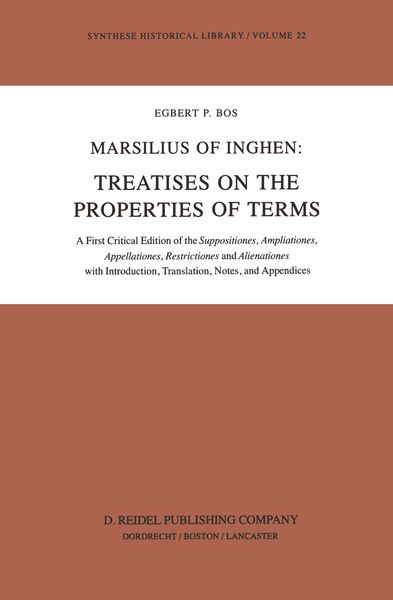 Produktbild: Marsilius of Inghen: Treatises on the Properties of Terms